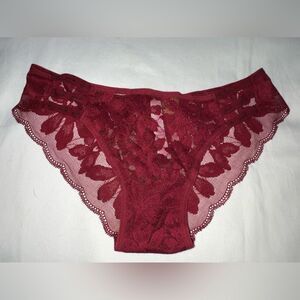 NWT VICTORIAS SECRET/ PINK LACE BIKINI PANTIES- SIZE XS